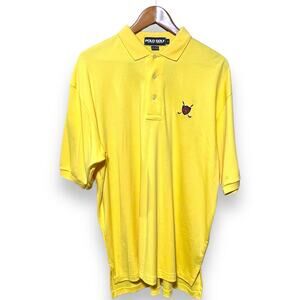 POLO GOLF by Ralph Lauren Vintage 90s Yellow Large